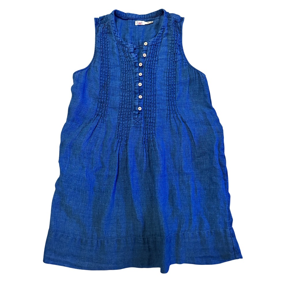 Faherty Isha Dress Indigo Size Medium